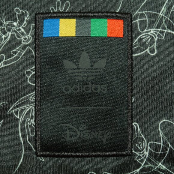 Adidas Disney Goofy Sst Jacket Mens L Black Long Sleeve New - Picture 6 of 10